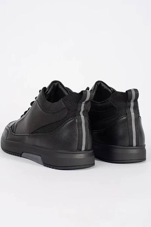 Botas cálidas para hombre color negro Botas cálidas para hombre color negro