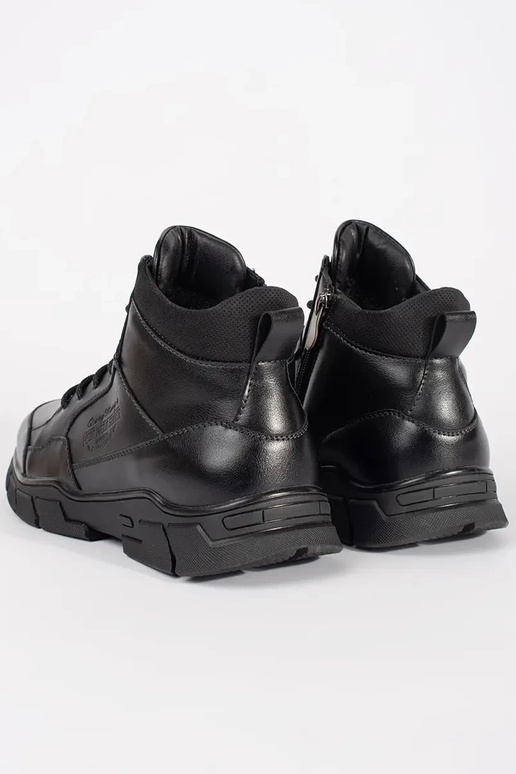 Botas altas para hombres de piel...