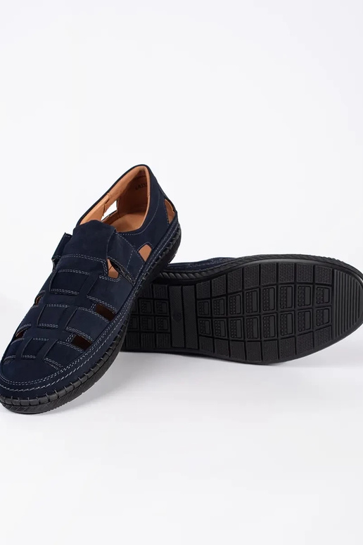 Mocasines de hombre marrones de...