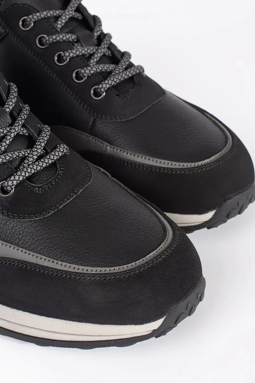 Zapatos para hombres de piel sintética