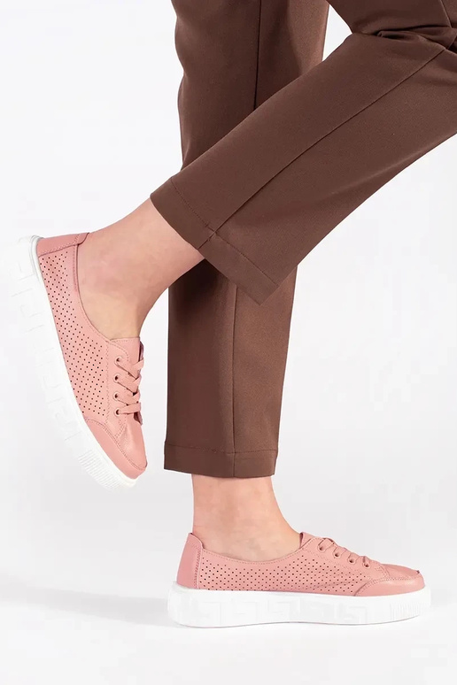 Mocasines de mujer negros de ante