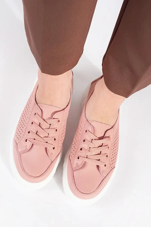 Mocasines de mujer negros de ante