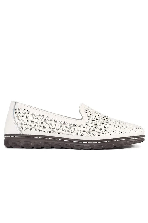 Zapatos de media suela blancos...