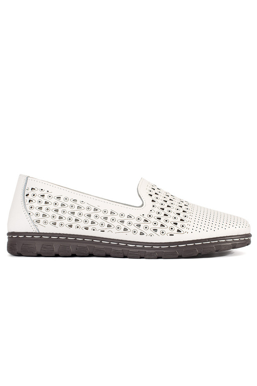 Zapatos de media suela blancos...