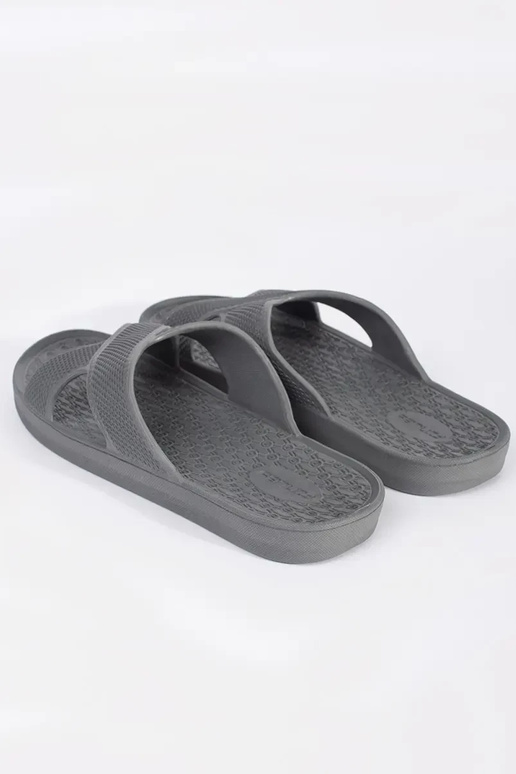 Chanclas de piscina para hombres grises