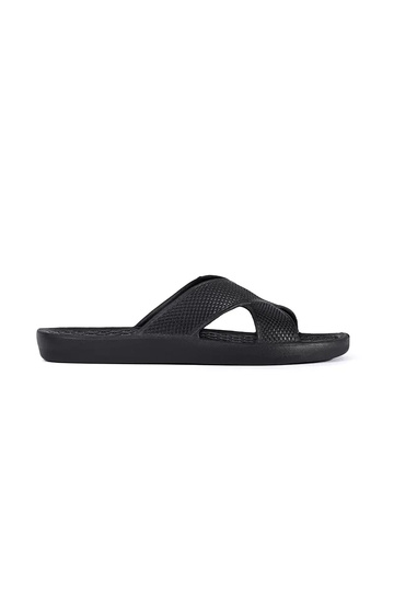 Chanclas de piscina negras...
