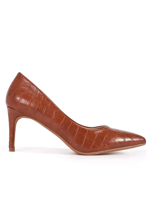 Tacones marrones