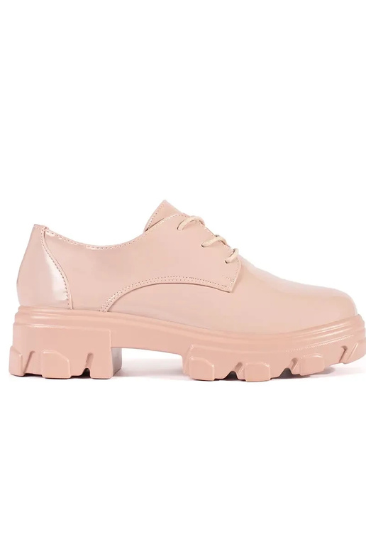 Zapatos con efecto de charol y...