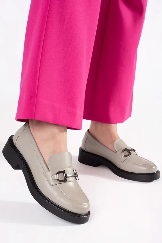 Mocasines de mujer con suela gruesa...