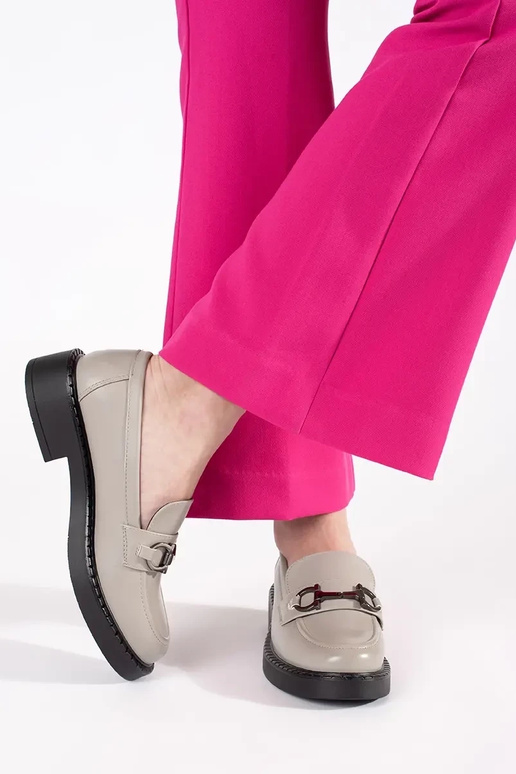 Mocasines de mujer con suela gruesa...