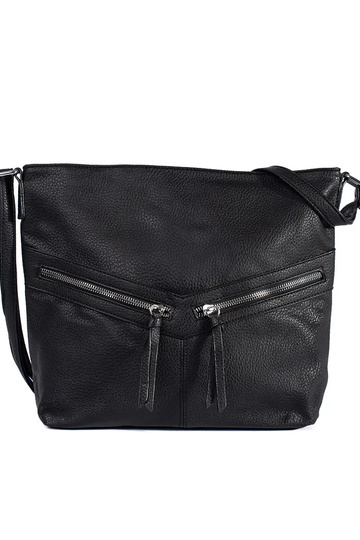 Bolso negro de mujer con...