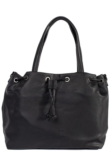 Bolso negro tipo tote