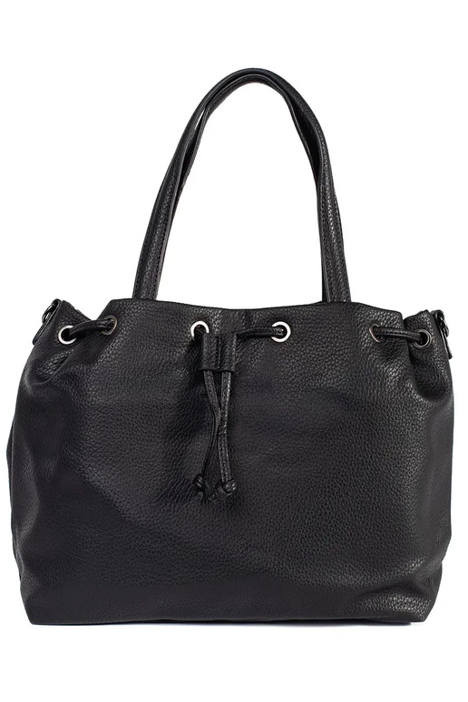 Bolso negro tipo tote