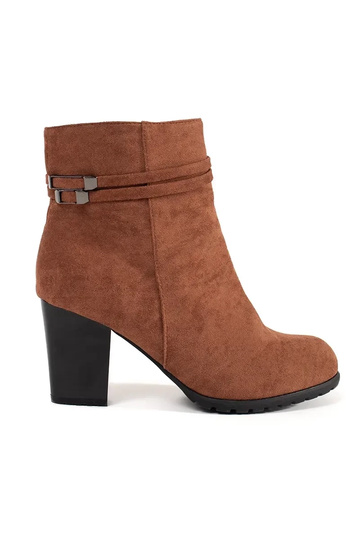 Botines marrones de ante