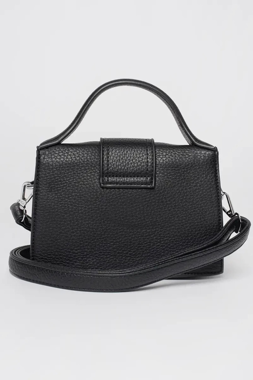Bolso pequeño negro con asa