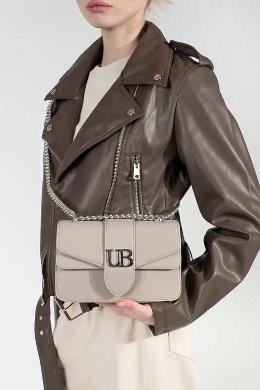 Bolso pequeño color marfil para mujer...