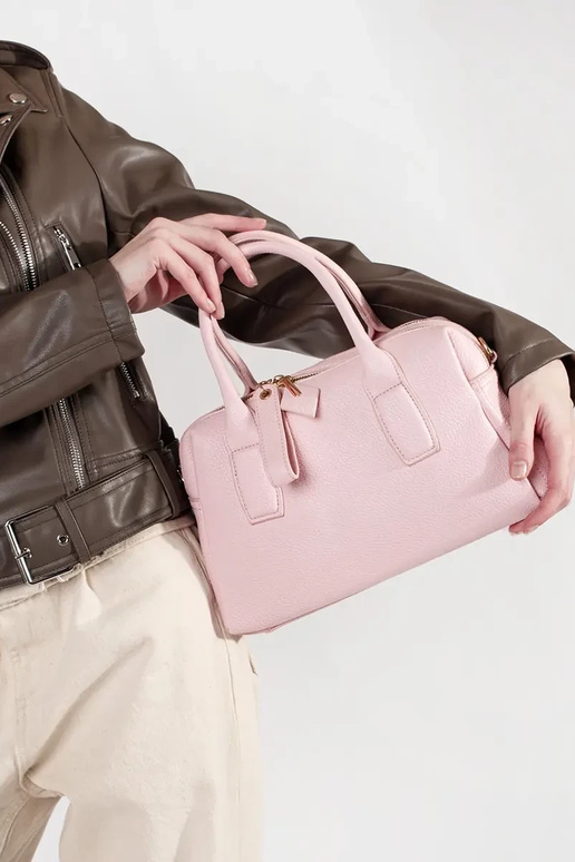 Bolso rosa de mujer
