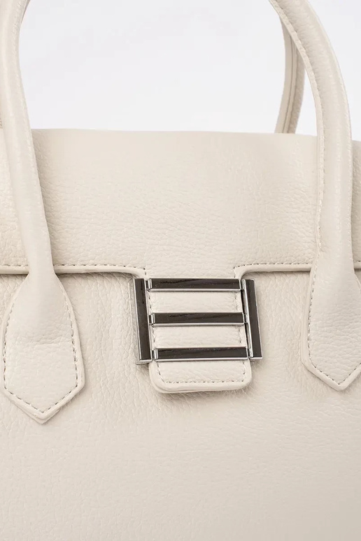 Bolso de mano color blanco para mujer...