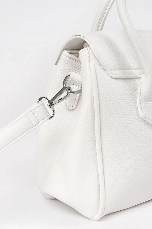 Bolso de mano color gris para mujer...