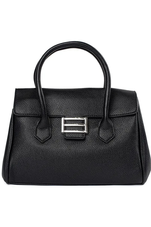 Bolso negro de mujer con tiras