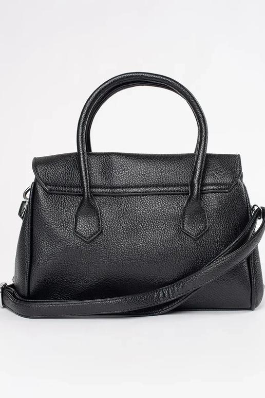 Bolso negro de mujer con tiras