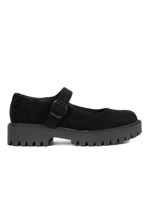 Mocasines de color negro con... Mocasines de color negro con...