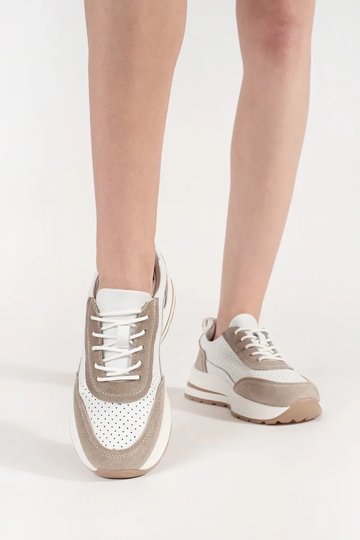 Zapatillas deportivas de cuero... Zapatillas deportivas de cuero...