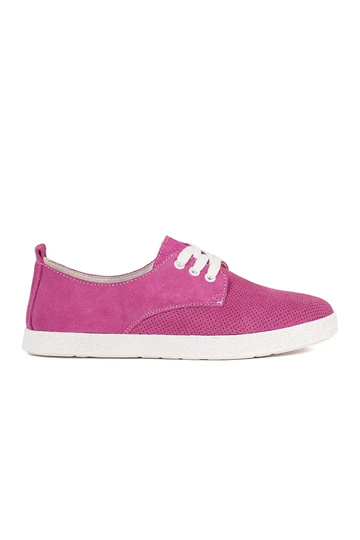 Zapatos de encaje de piel...