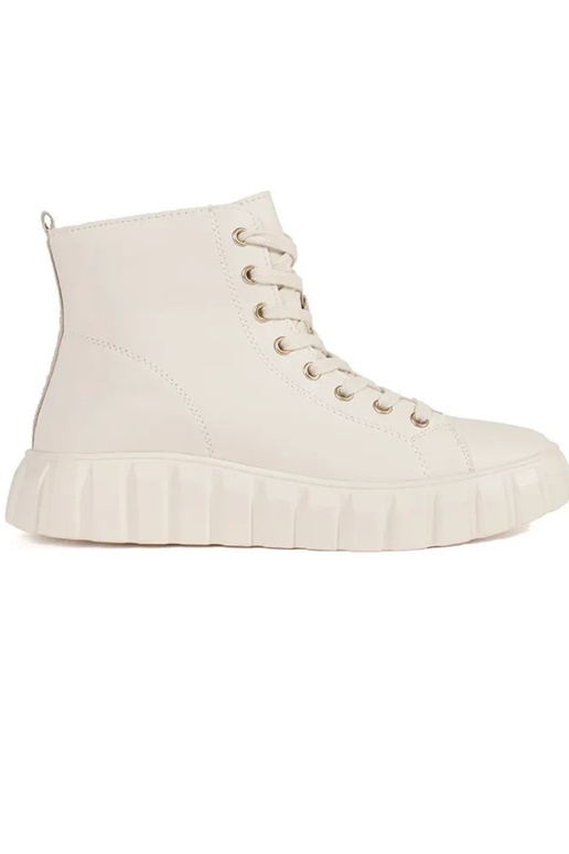 Botas altas para mujer de color arena...