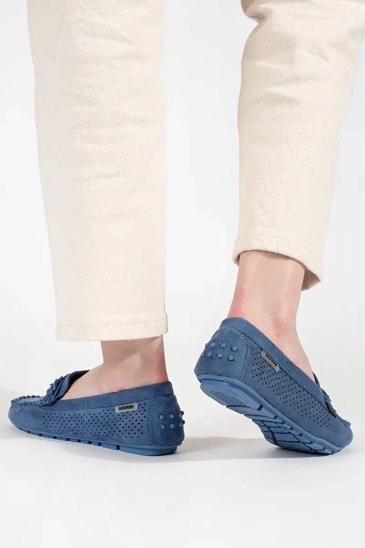 Mocasines calados para mujer de color...