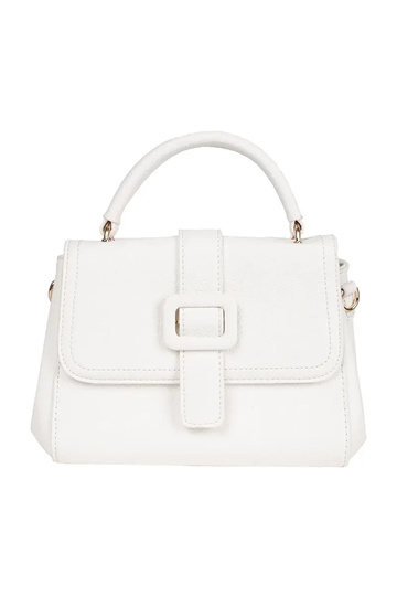 Bolso blanco pequeño con...