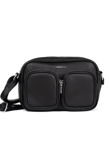 Pequeño bolso negro con...