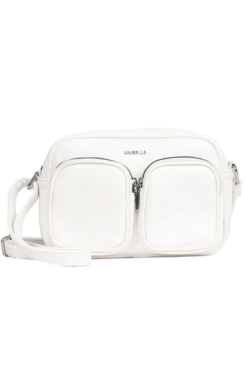 Pequeño bolso blanco con...