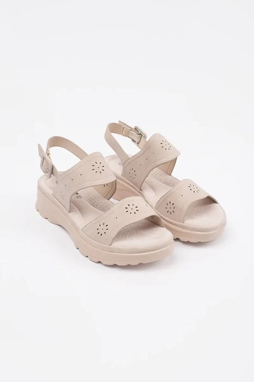 Sandalias color marfil con... 2