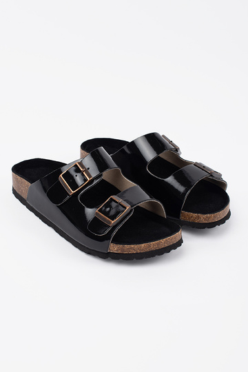 Chanclas negras de mujer en... 2