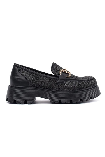 Mocasines negros con...