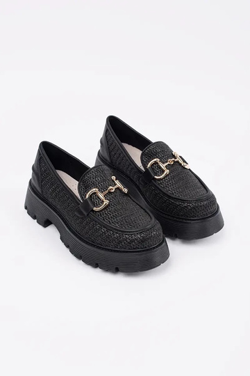Mocasines negros con... 2