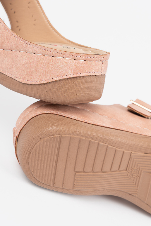 Sandalias de plataforma baja con...