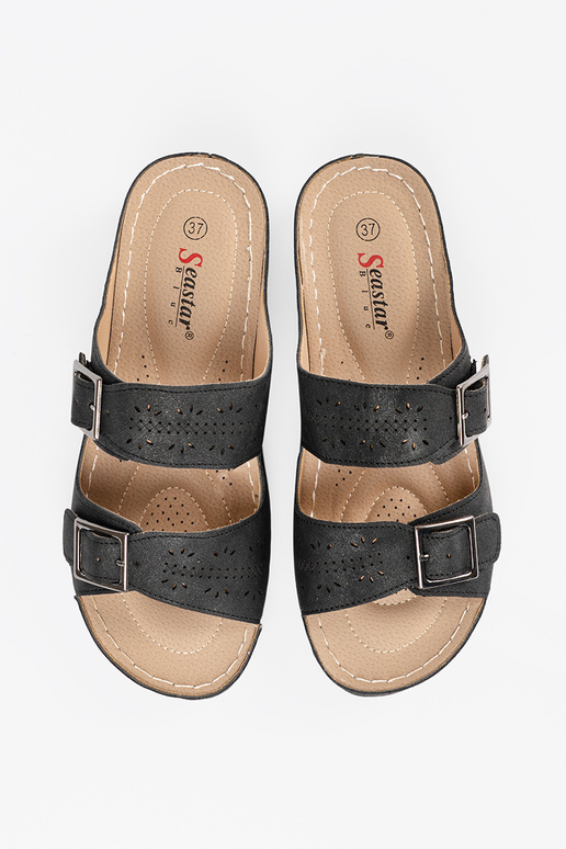 Sandalias de plataforma baja con...