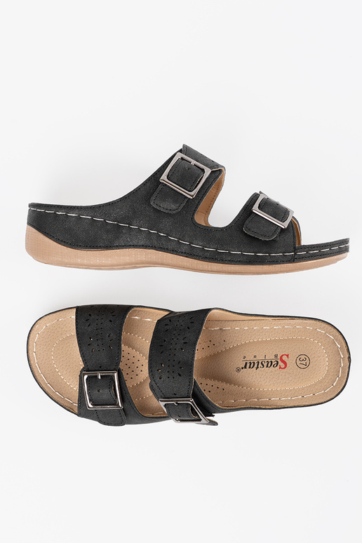 Sandalias de plataforma baja con...