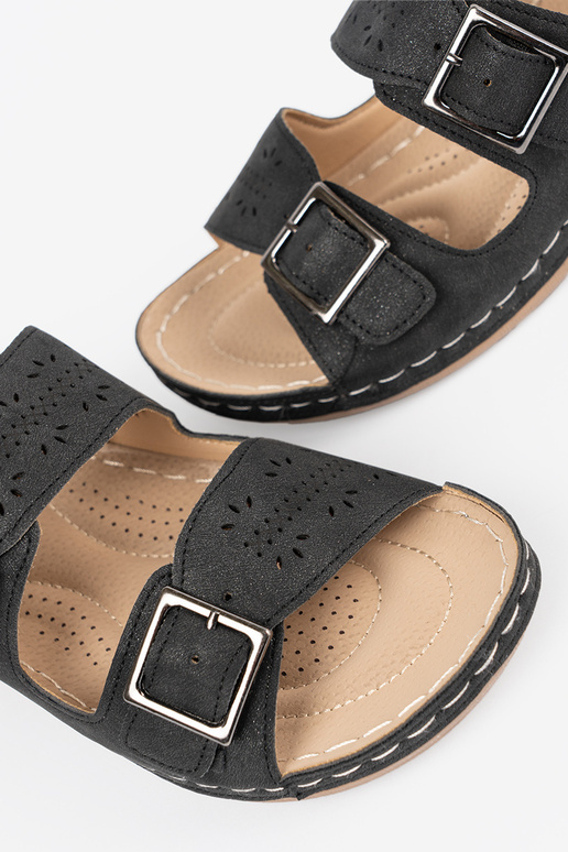 Sandalias de plataforma baja con...