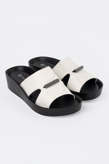 Zapatillas blanco-negro de... 2