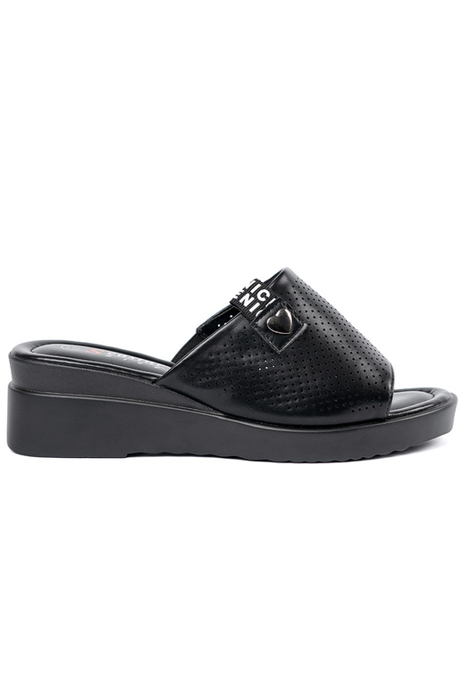 Zapatillas perforadas con plataforma... Zapatillas perforadas con plataforma...