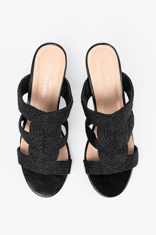 Sandalias trenzadas de mujer color...