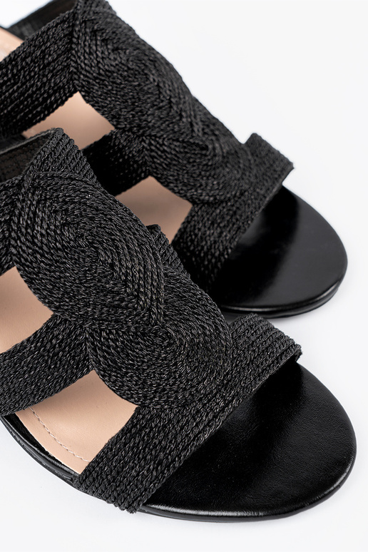 Sandalias trenzadas de mujer color...