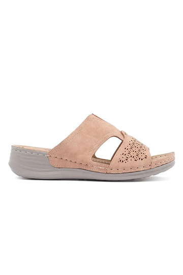 Pantuflas de cuña baja...