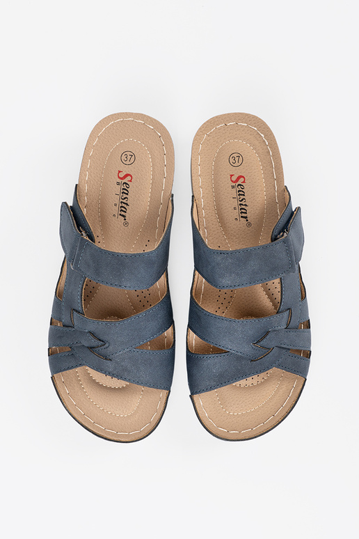 Zapatillas de mujer con flores... Zapatillas de mujer con flores...