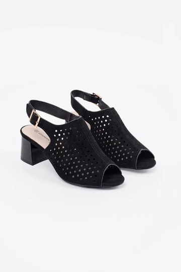 sandalias negras con... 2