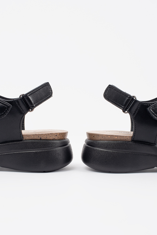 Sandalias cómodas de mujer color negro