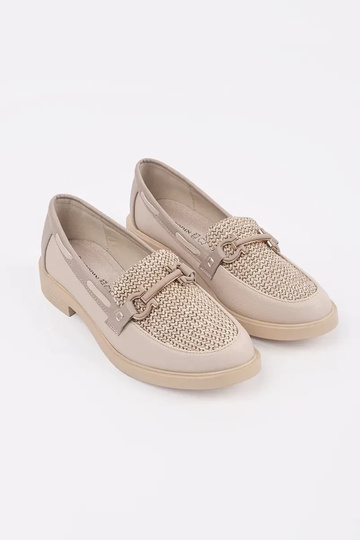 mocasines color marfil con... 2